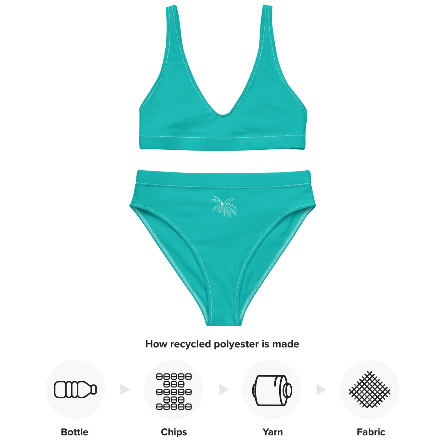 High-Waisted Mini Mint Bikini