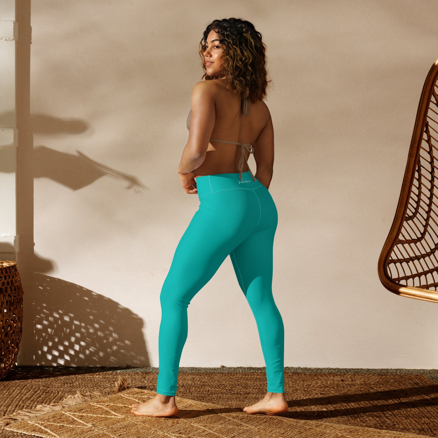 Jadenbree Women's Yoga Mint Leggings
