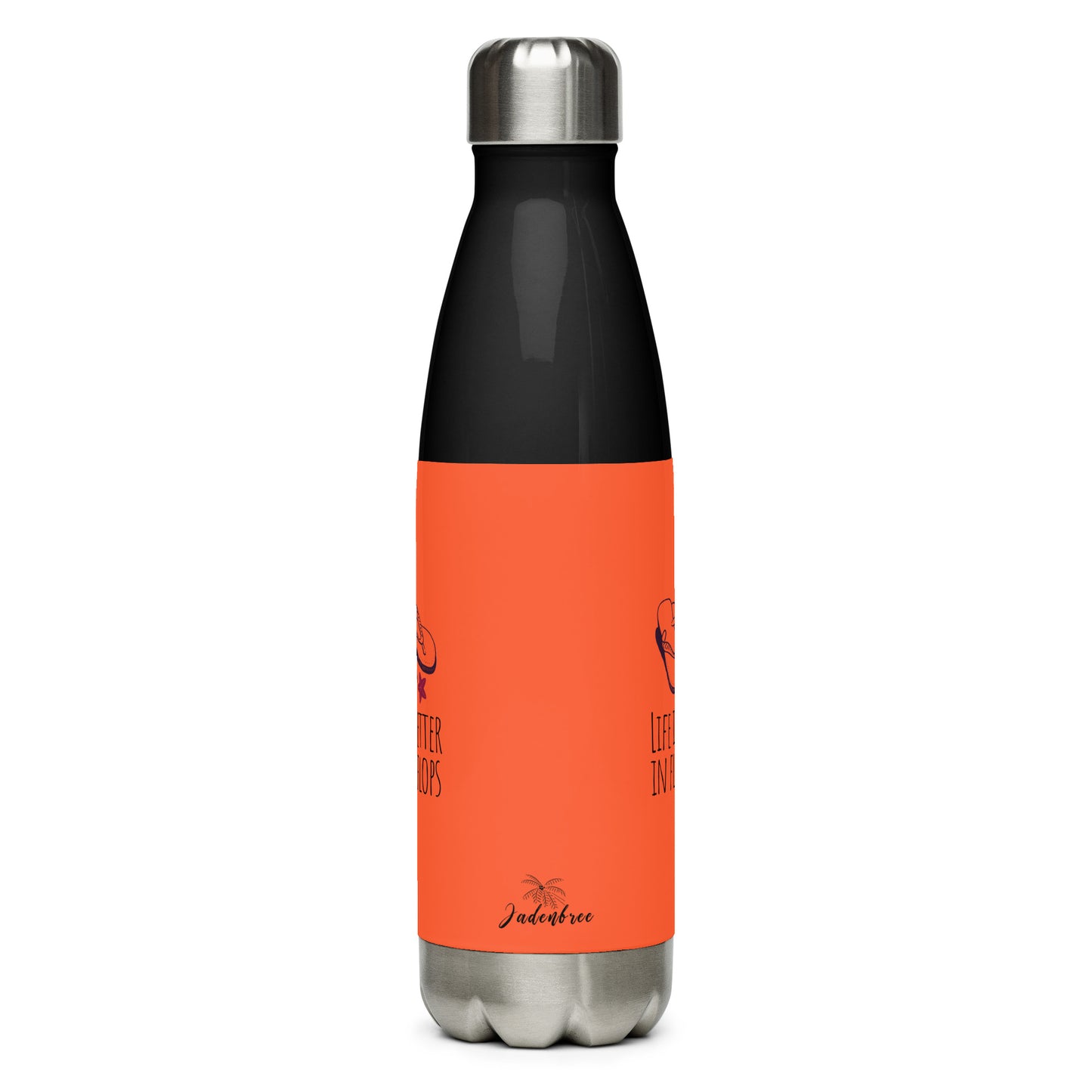 Flip-Flops Paradise Stainless Steel Water Bottle