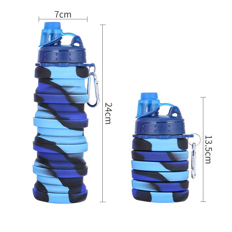 Unique Foldable Leakproof Water Bottle With Straw