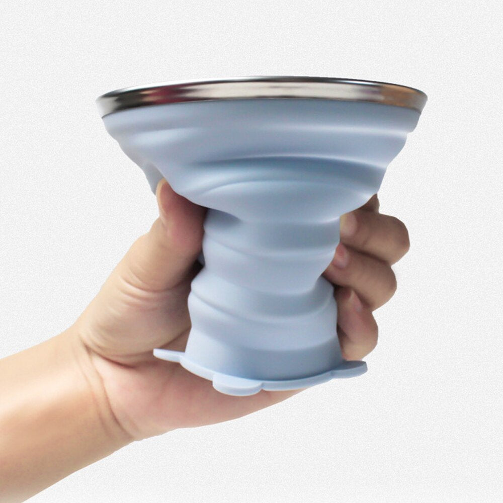 Foldable Collapsible Telescopic Water Cup