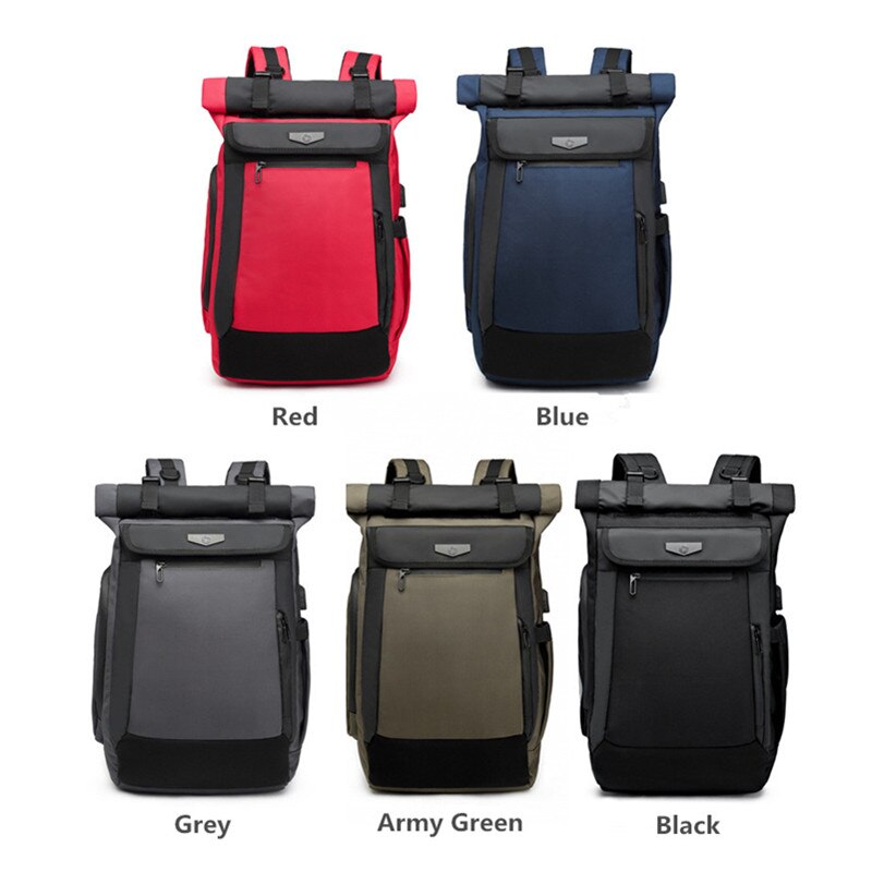 Multifunctional Rolltop Business Men's Backpack