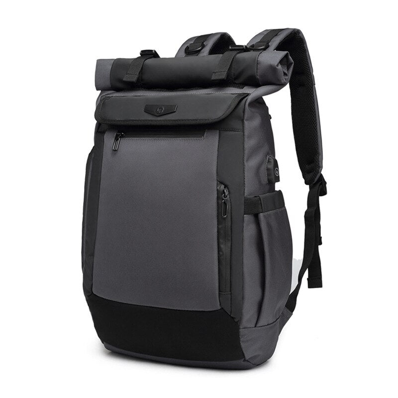 Multifunctional Rolltop Business Men's Backpack