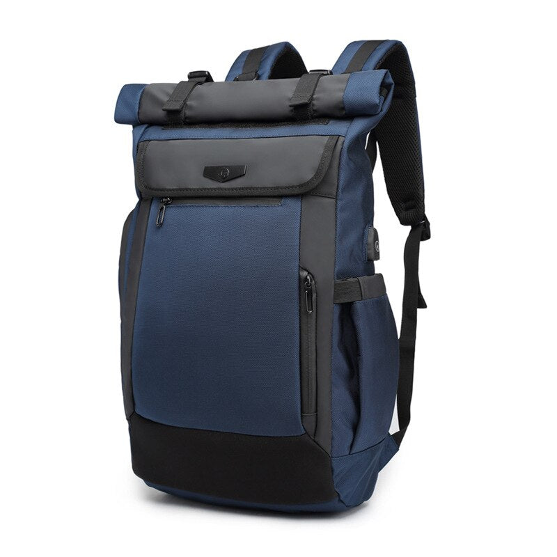Multifunctional Rolltop Business Men's Backpack