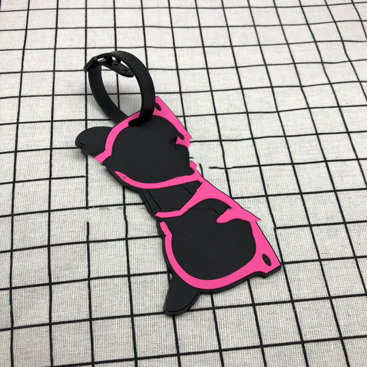 Tropical Luggage Travel Tag