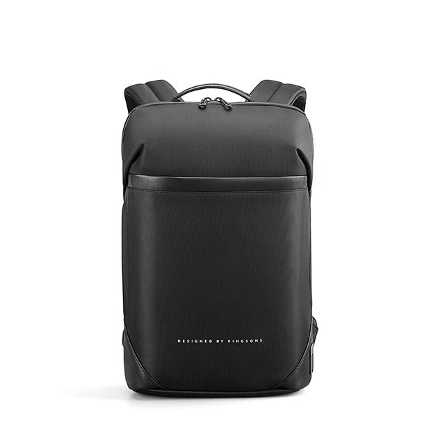 Kingsons Slim Laptop Backpack Men 15.6 inch Office Work Men Backpack  Business Bag Unisex Black Ultralight Backpack Thin Mochila