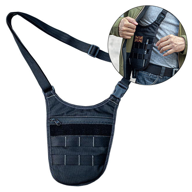 Commander worm bond Underarm Tactical Anti-Theft Men's Crossbody Bag – Jadenbree