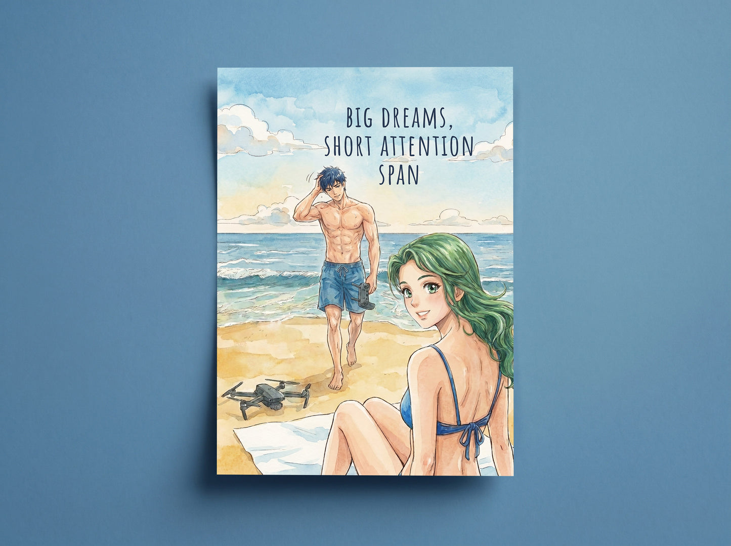Big Dreams - Motivational Design Poster
