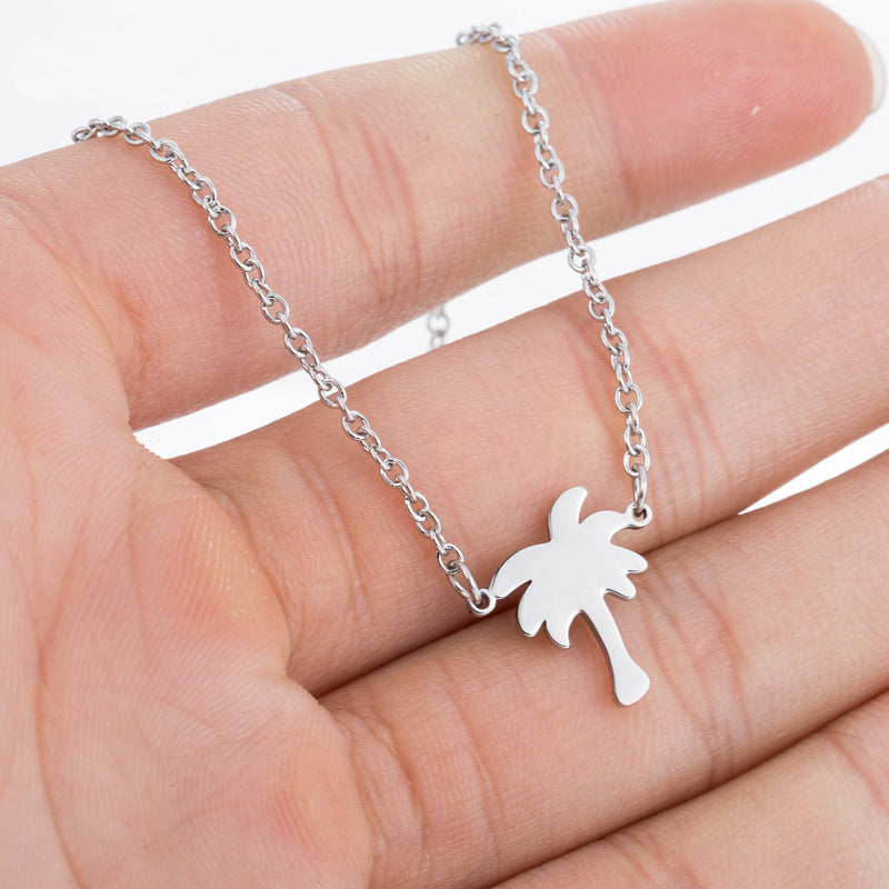 PALM TREE WAY Women's Tropical Necklace