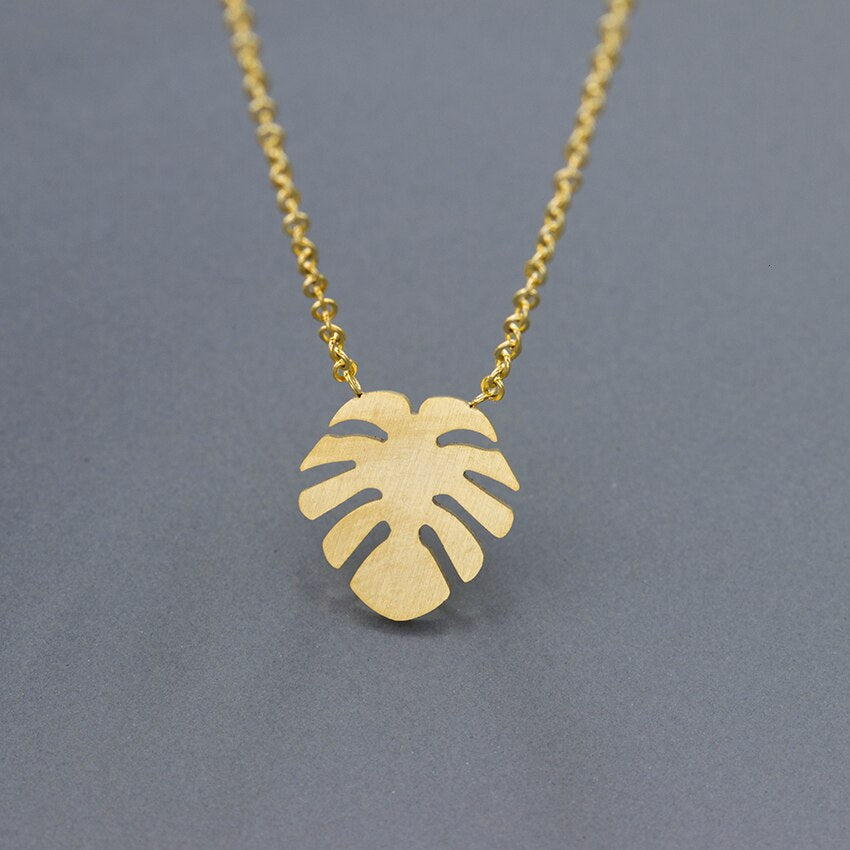 Hawaiian Tropical Stainless Steel Women's Necklace