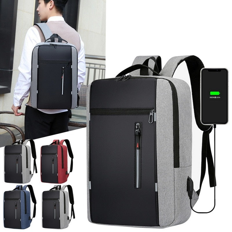 Homemari Series 1 Waterproof USB Laptop Backpack