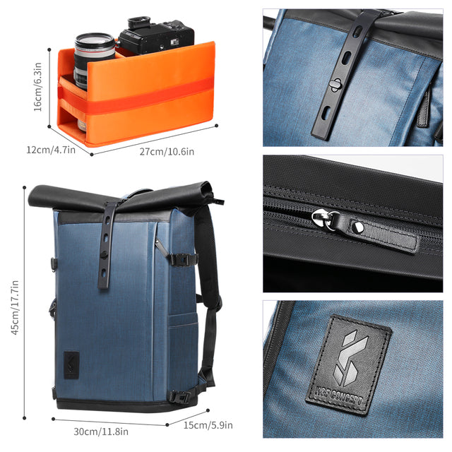K&F Concept Waterproof Camera Backpack