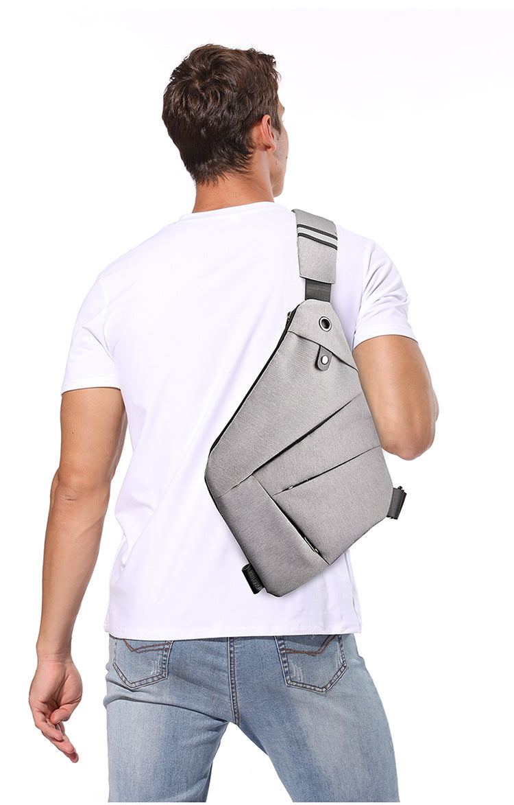 Digital Storage Multifunctional Men's Chest Bag