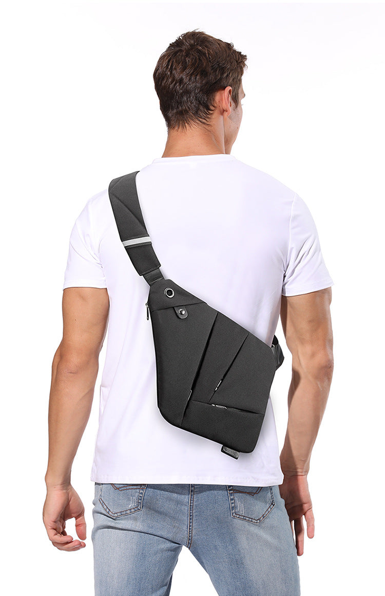 Digital Storage Multifunctional Men's Chest Bag